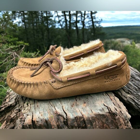 ugg dakota slipper tobacco Dakota Moccasin Ugg Tobacco Moccasins UGG Dakota Slippers Moccasin  Sheepskin Tobacco Womens 5131 Tan Leather